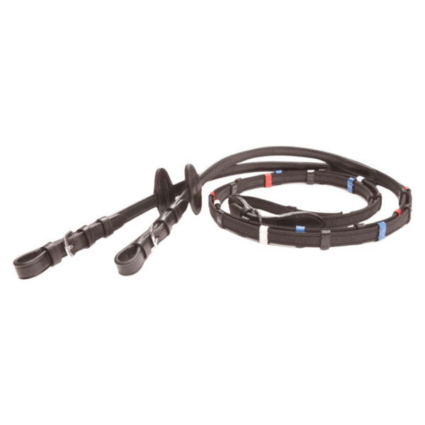 Kavalkade Rubber Reins Training, with Bars