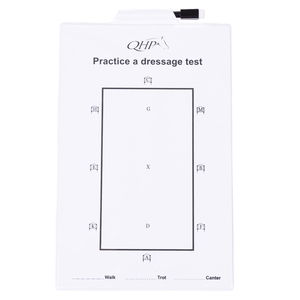 QHP Übungstafel mit Dressurviereck QHP Übungstafel mit Dressurviereck