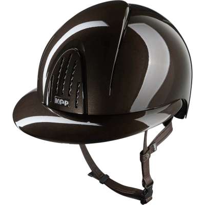 KEP Reithelm Smart NOVA Metal Polish mit Polo-Schirm