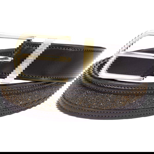 LeMieux Gürtel Crystal Insert Belt, Reitgürtel, Leder, Glitzer