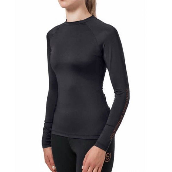 Equestrian Stockholm Shirt Damen Dynamic Base Layer Dark Ocean,Trainingsshirt, langarm