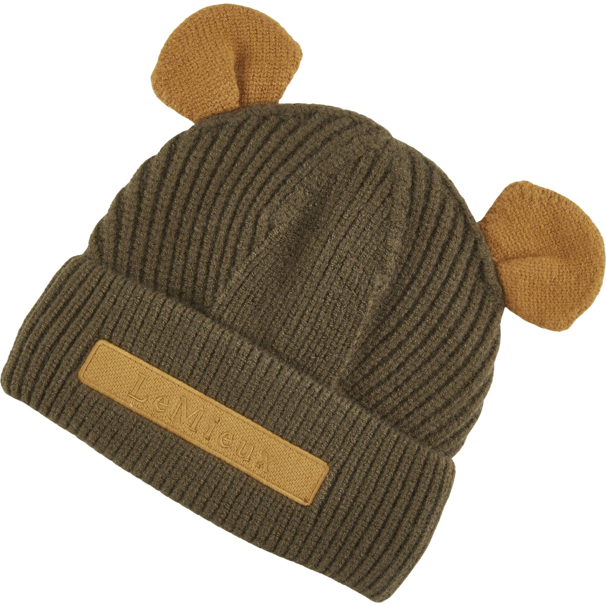 LeMieux Mütze Kinder Mini Bear Beanie, Strickmütze, Bommelmütze