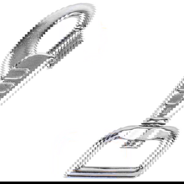 Waldhausen Karabinerhaken mit D-Ring, drehbar