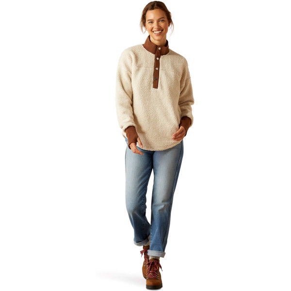 Ariat Pullover Damen Doyen HW24, Teddyfleece