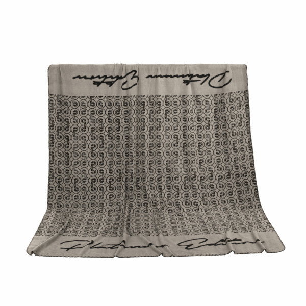 Eskadron Sweat Rug Fleece Plaid Platinum FW26, Fleece Rug