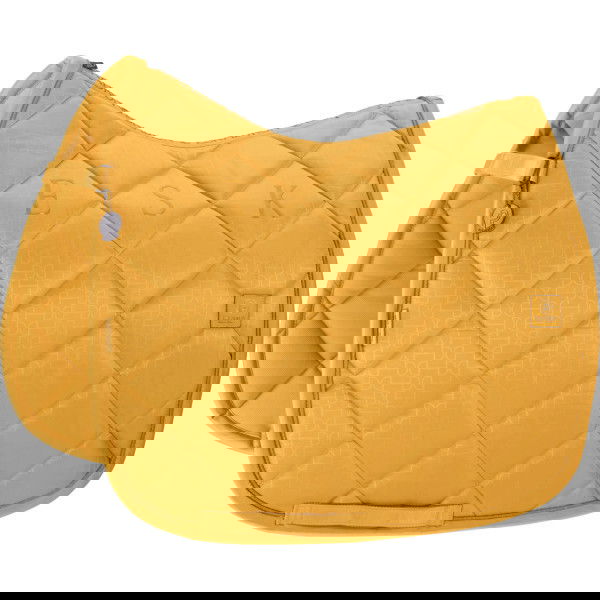 Eskadron Saddle Pad Glossy Bit Platinum FW25, Dressage Saddle Pad