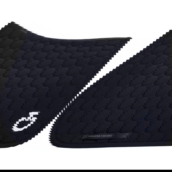 Cavalleria Toscana Saddle Pad Circle Quilted, Jumping Saddle Pad