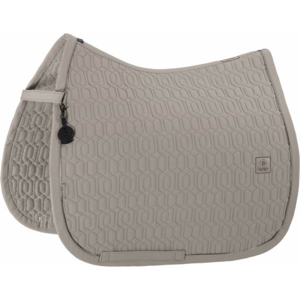 Eskadron Saddle Pad Softshell Emblem Platinum FW26, Dressage Saddle Pad