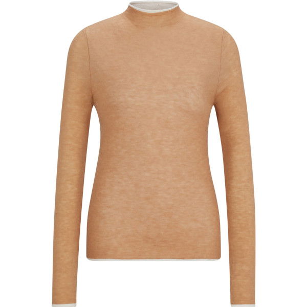 BOSS Equestrian Women´s Jumper May Soft FW24, Turtleneck Jumper