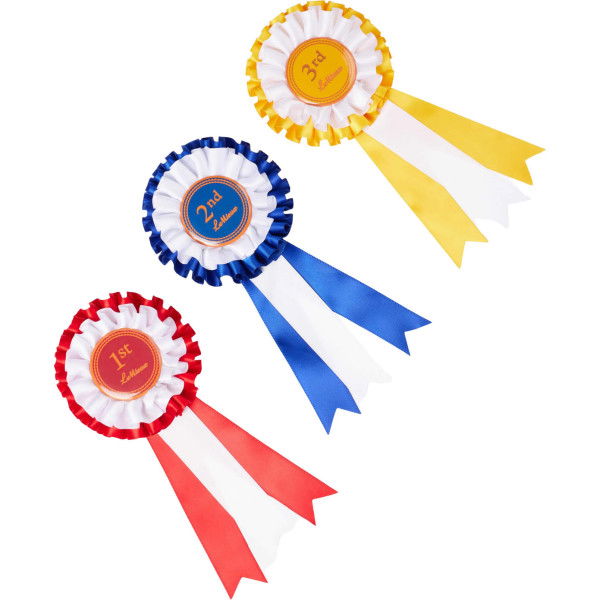 LeMieux Hobby Horse Rosette Pack, Set of 3