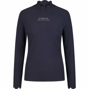 Pikeur Shirt Damen Selection HW25, Trainingsshirt, Ripp Shirt, langarm Pikeur Shirt Damen Selection HW25, Trainingsshirt, Ripp Shirt, langarm