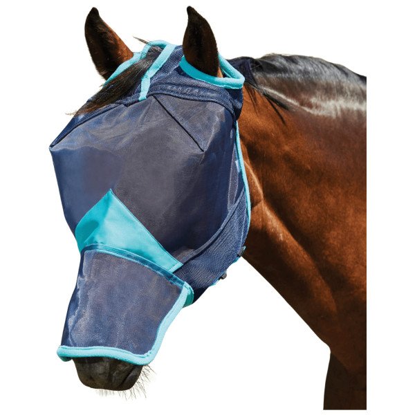 Weatherbeeta Fly Mask Comfitec Deluxe Fine Mesh Mask with Nose