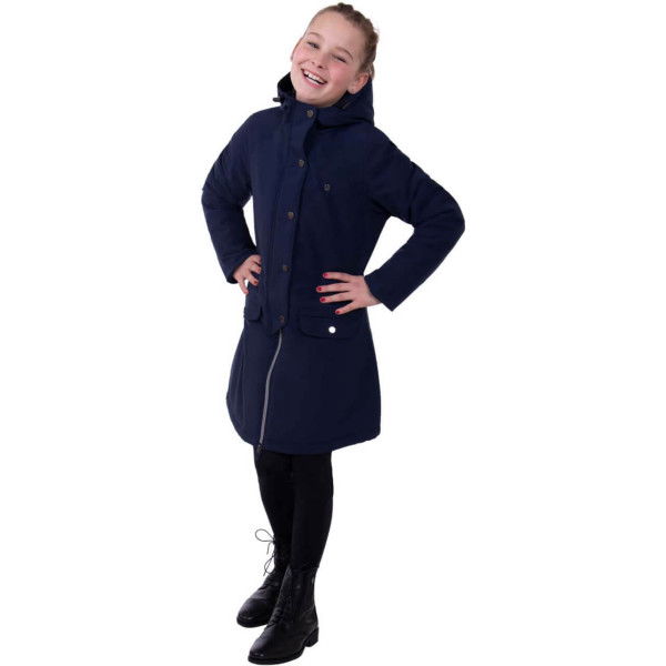 QHP Mantel Kinder Winterjacke Linde Junior, Wintermantel