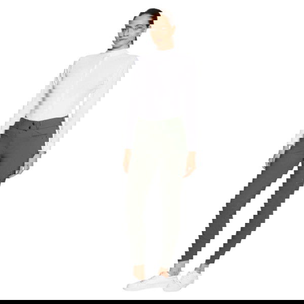 Samshield Women's Riding Breeches Claranova Crystal Fabric, Knee Seat, Knee-Grip, High Waist, UV Protection