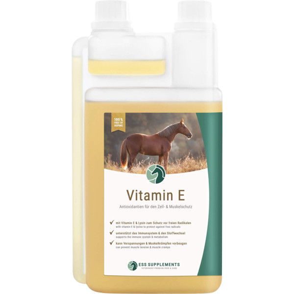 ESS Supplements Vitamin E, Liquid, Supplementary Food