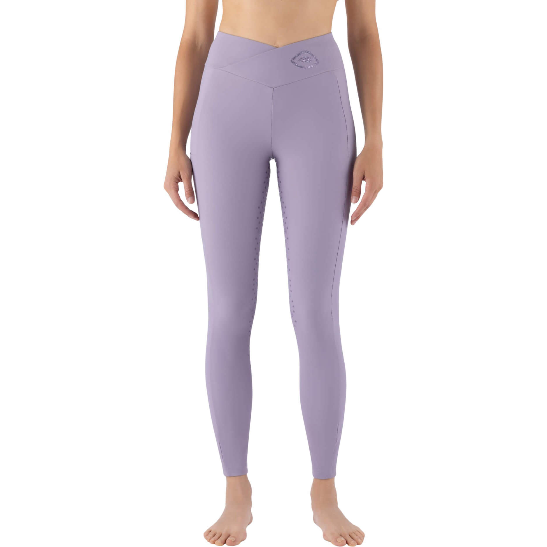 Equiline Reitleggings Damen Eqgalafh FS26, Vollbesatz, Full-Grip, High Waist