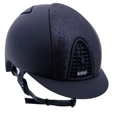 KEP Riding Helmet Cromo Textile Glitter Front