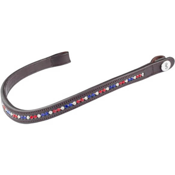 PS of Sweden Browband National Team Blue White Red, Curved