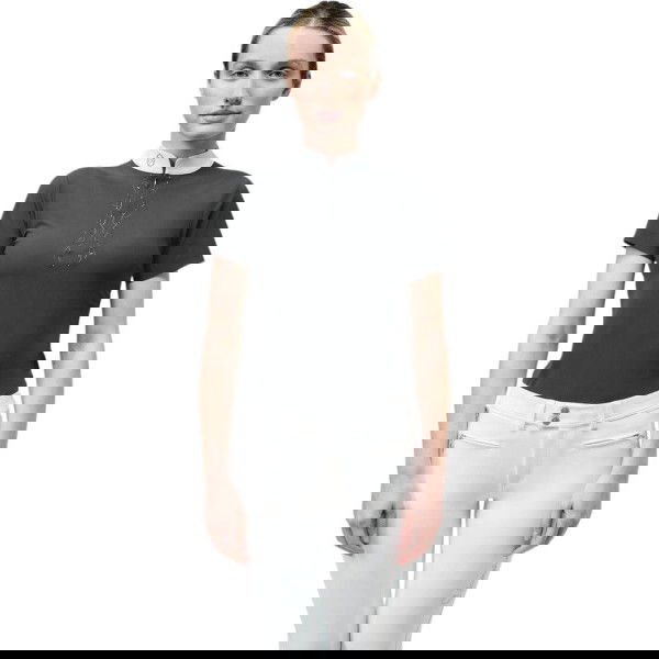 Samshield Turniershirt Damen Loise Crystal Leaf, kurzarm