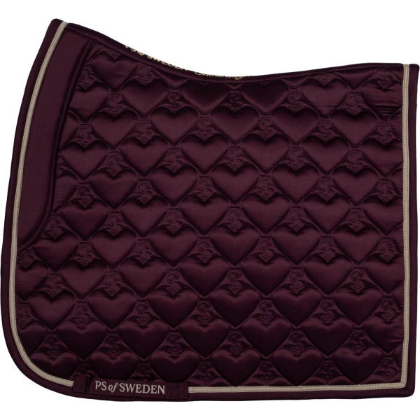 PS of Sweden Saddle Pad Heart FW24, Dressage Saddle Pad