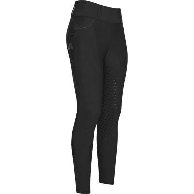 Legging D'Équitation Dietse Full Grip - Taille Haute - Silicone Anti-Glisse - Enfant - Blanc
