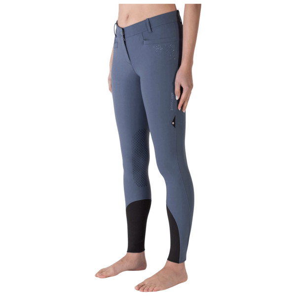 Equiline Reithose Damen Eqash Glitzersteine, Kniebesatz, Knee-Grip