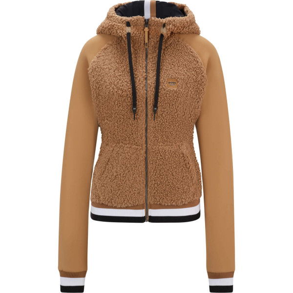 BOSS Equestrian Jacke Damen Riva HW24, Sweatjacke, Kapuzenjacke