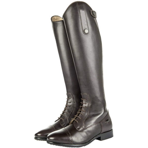 HKM Riding Boots Valencia, Leather Riding Boots, Brown