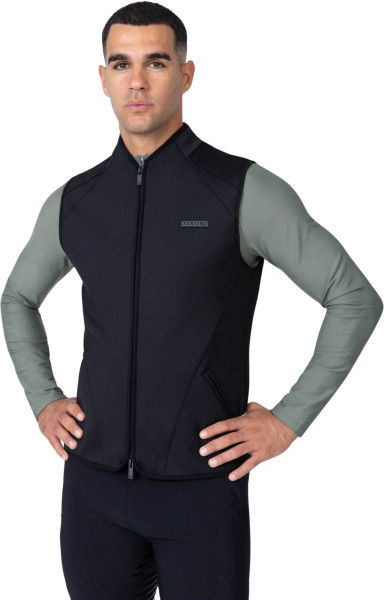 Maximilian Equestrian Weste Herren Grid Technical Vest, Fleeceweste