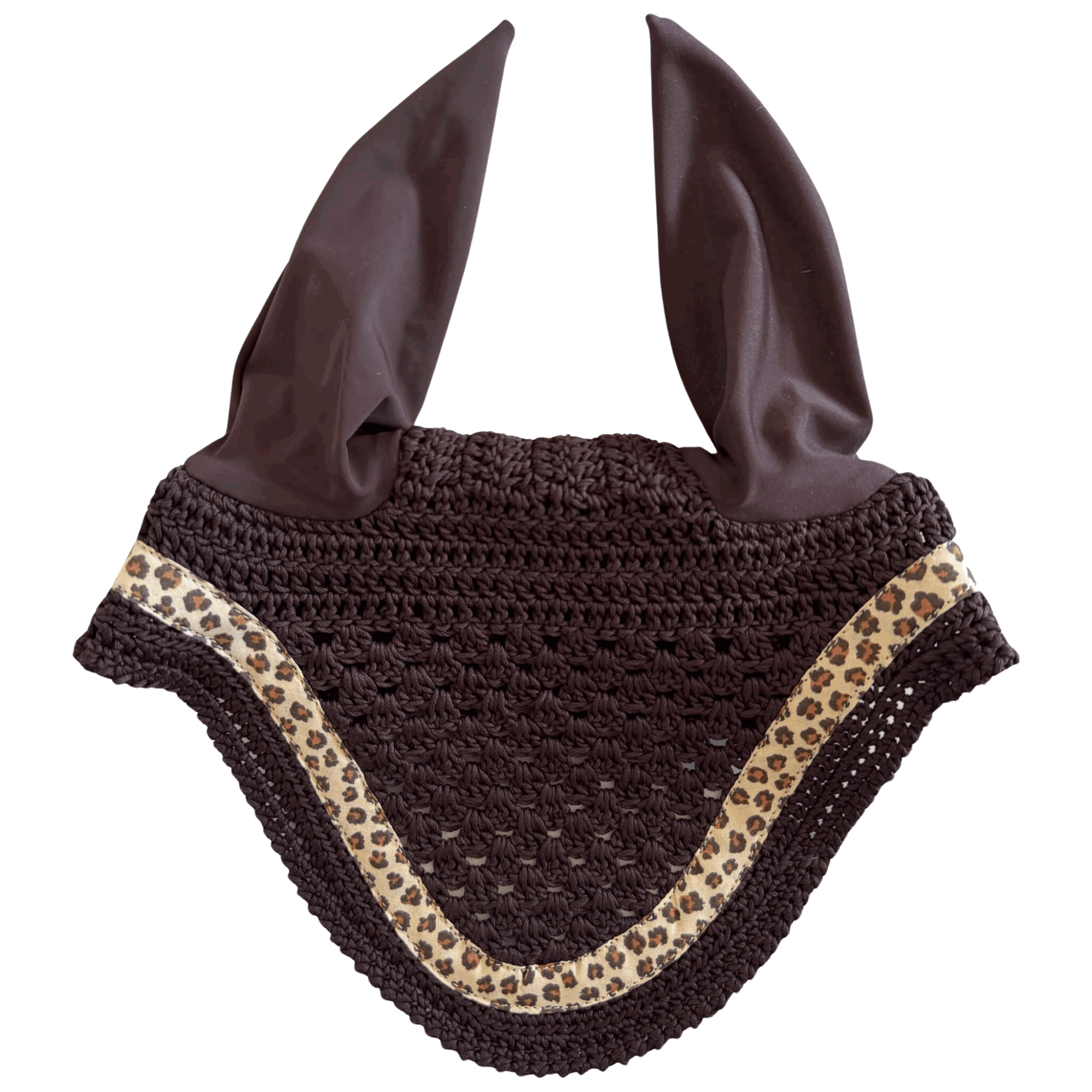 eQuick Fliegenhaube Leopard, Fliegenmütze, Fliegenohren