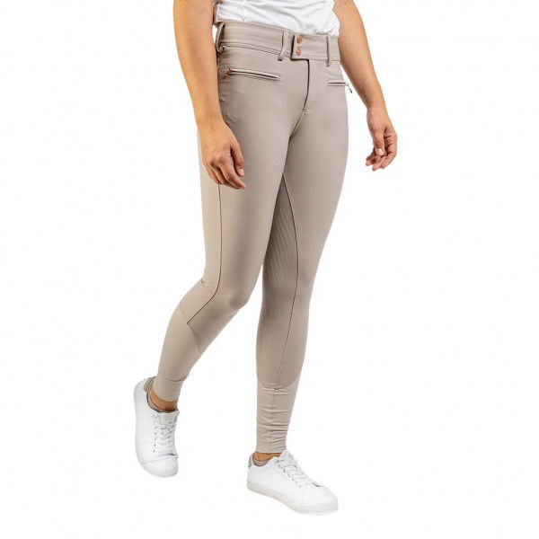 Samshield Reithose Damen Oceane Metal Dots FS22, Vollbesatz, Full-Grip, Wasserabweisend