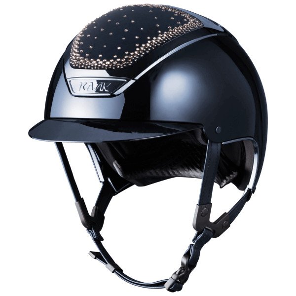 Kask Reithelm Dogma Pure Shine Swarovski In-Out Vintage Rose