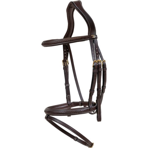 Dyon Bridle Dyaoak D Collection, braided, with English Noseband