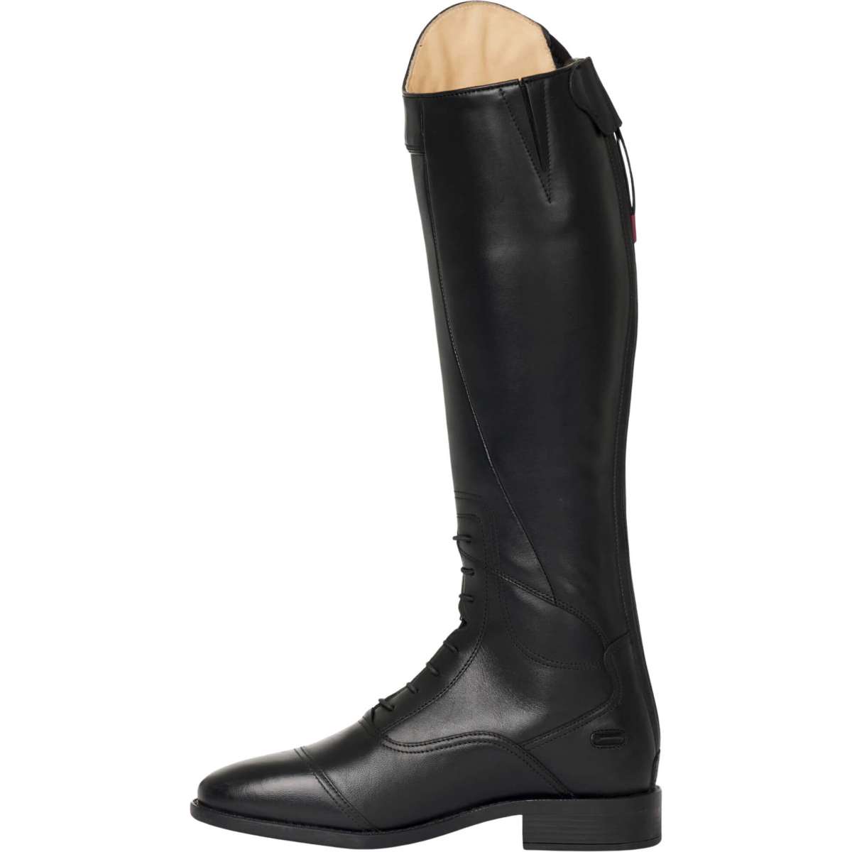 Ovation Flex Plus Equestrian Field Boot Black Leather Women's US Size 10