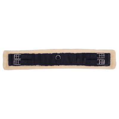QHP Dressage Girth Short Girth with Faux Fur