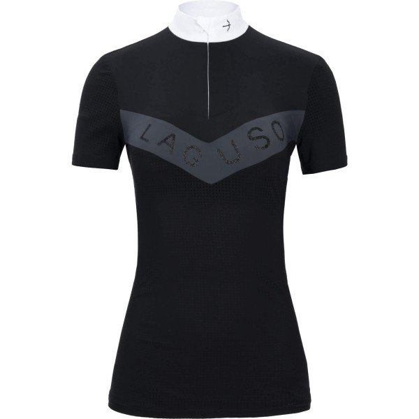 Laguso Women's Competition Shirt Vina Logo P2 SS24, Competition Blouse, Short Sleeve