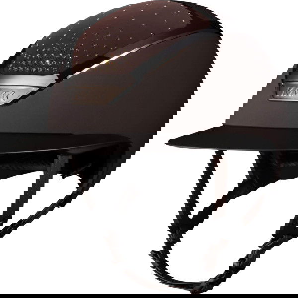 Kask Reithelm Star Lady Chrome Swarovski Passage Greige