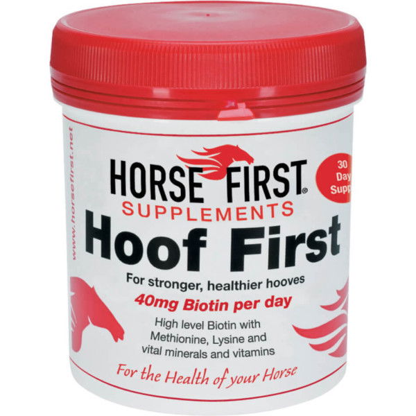 Horse First Hoof First, Ergänzungsfuttermittel, für starke Hufe, Pulver