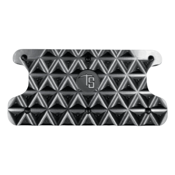 Tech Stirrups Steigbügeleinlagen Pad Jump Cross Flat, Ersatztrittflächen, Aluminium