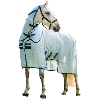 Horseware Fliegendecke Bug Buster FS25, mit UV-Schutz, mit abnehmbarem Halsteil