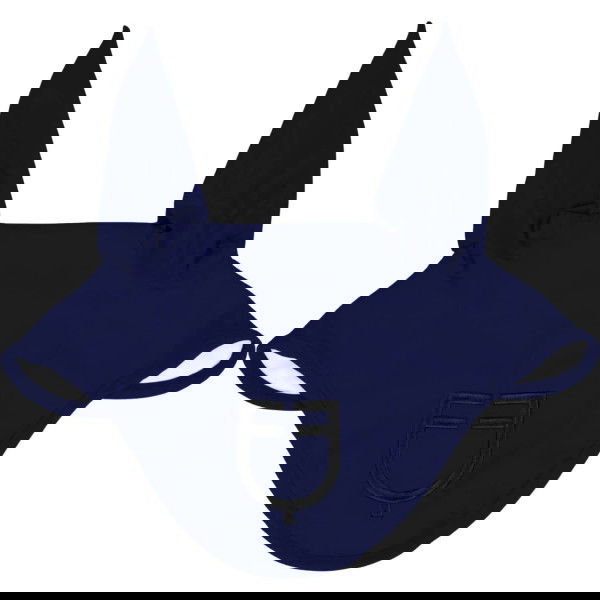 Equestro Fly Bonnet Stretch with Logo, Fly Cap, Fly Ears