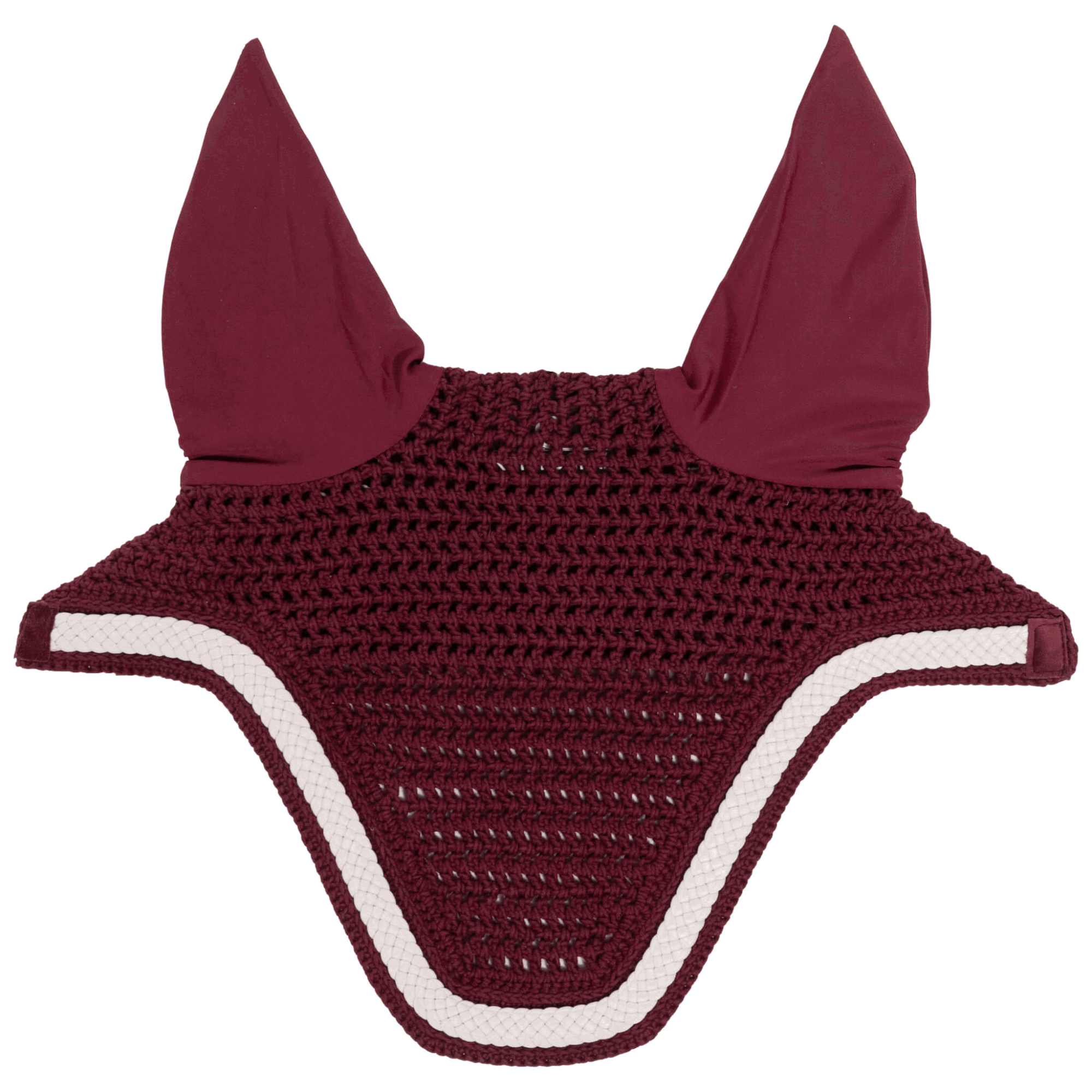 Kentucky Horsewear Fliegenhaube Wellington Plaited Cord Soundless, Fliegenmütze, Fliegenohren