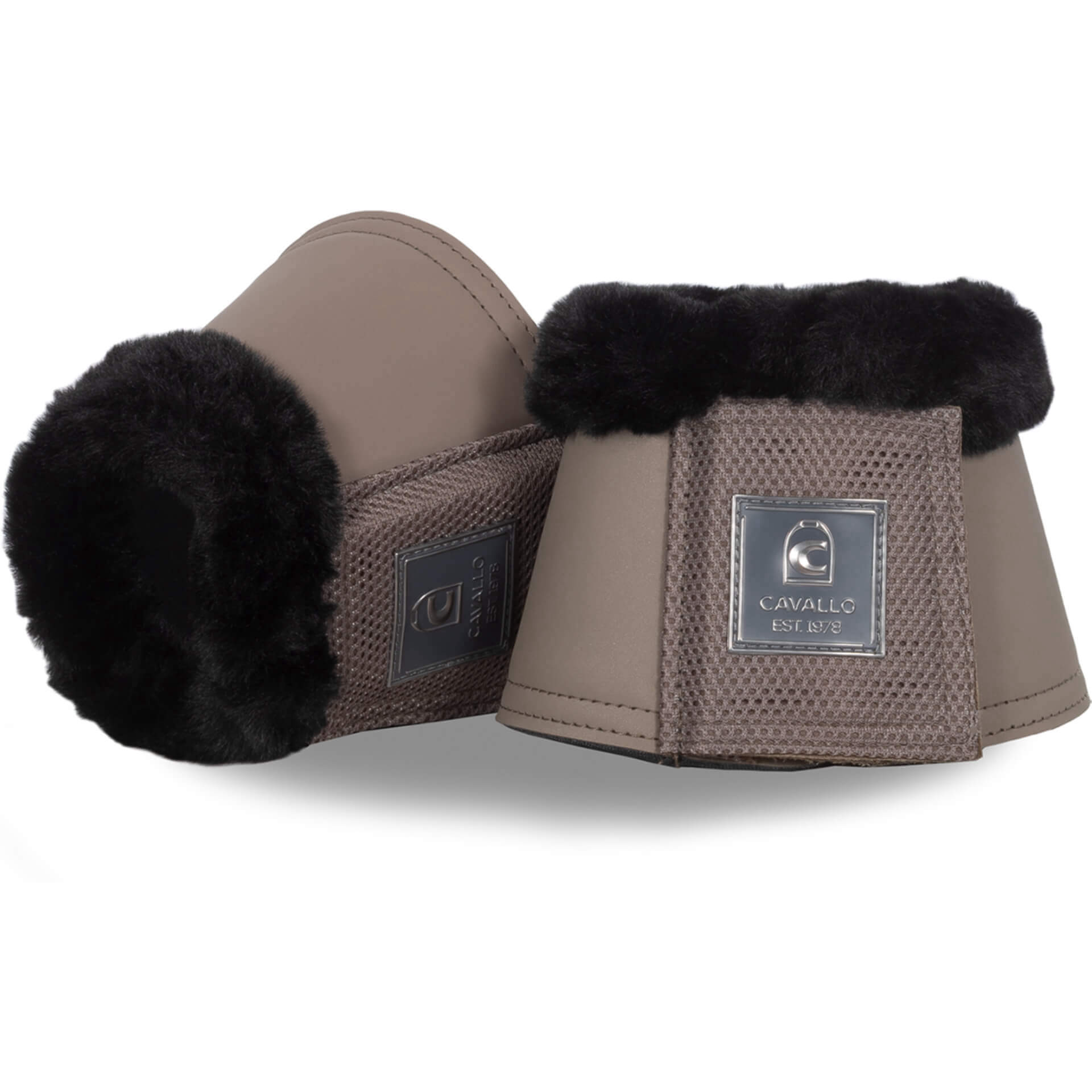 Cavallo Hufglocken CAVALJODI FS26, Springglocken, mit Kunstfell