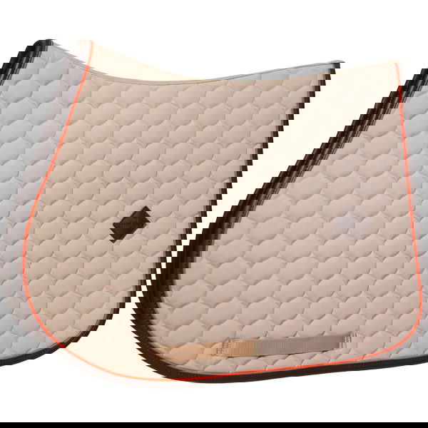 Kentucky Horsewear Saddle Pad Onion Quilt Leather Neon, Jumping Saddle Pad