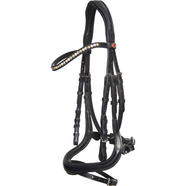 Kieffer Bridle Ilona, Swedish Combined, with Reins