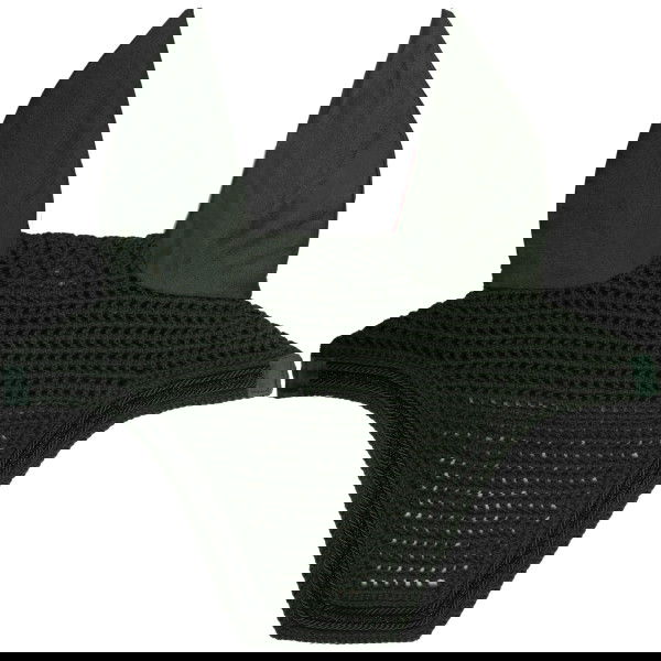 Kentucky Horsewear Fly Bonnet Wellington Velvet Mini Pearls Soundless, Fly Cap, Fly Ears