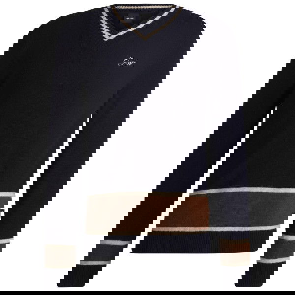 BOSS Equestrian Pullover Herren Harward HW25, Strickpullover