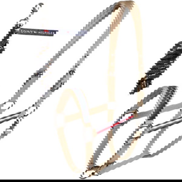 Tommy Hilfiger Equestrian Headcollar Set Yale FW25, Nylon Halter, with Lead Rope