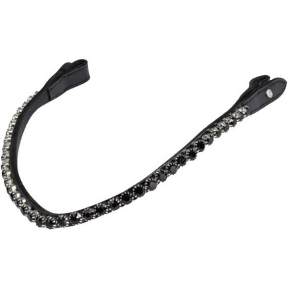 PS of Sweden Browband Big Black, Curved