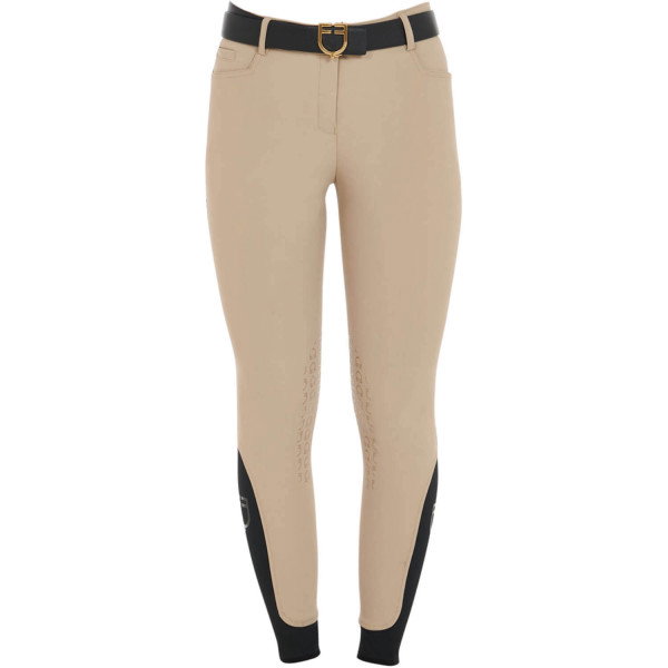 Equestro Reithose Damen, Kniebesatz, Knee-Grip